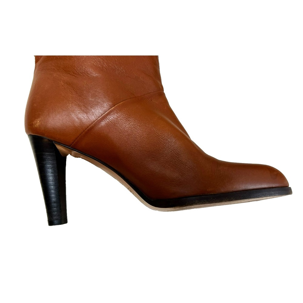 Coach Vintage Jae Knee High Soft Slouchy Cinch Boot Caramel Leather 3" Heel SZ 8 - Picture 5 of 13